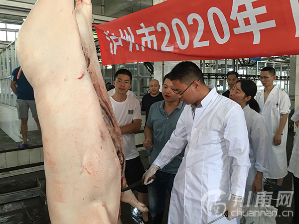 泸州市农业农村局举办2020年官方兽医动物检疫技能比武