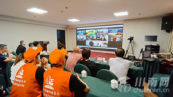 2020中乌新冠防疫及经济合作（泸州）视频会议举行