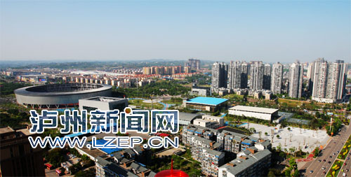 两江交汇的泸州,一座座高楼拔地而起,已成为川,渝,滇,黔结合部区域