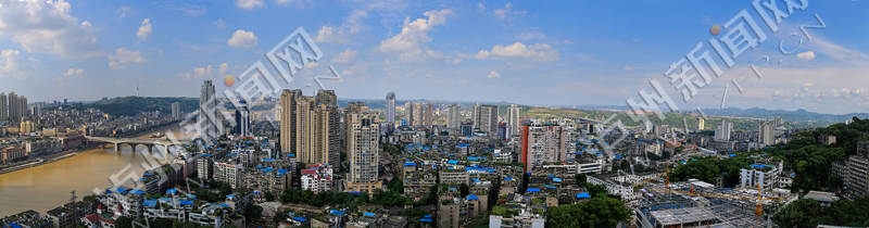 百年前泸州城市全景照现身