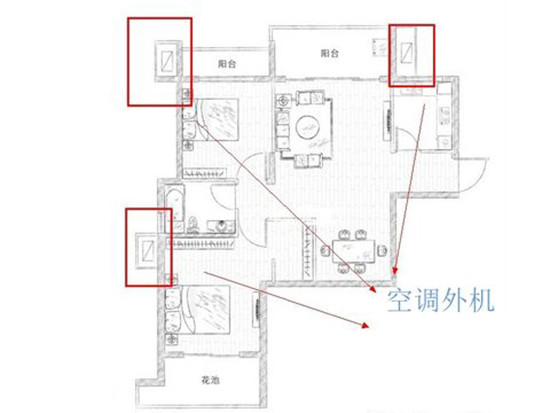 记住这些户型图符号就可以