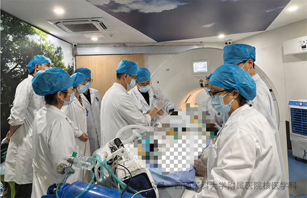 西南医大附院核医学科首次完成 PET/CT引导下介入穿刺治疗